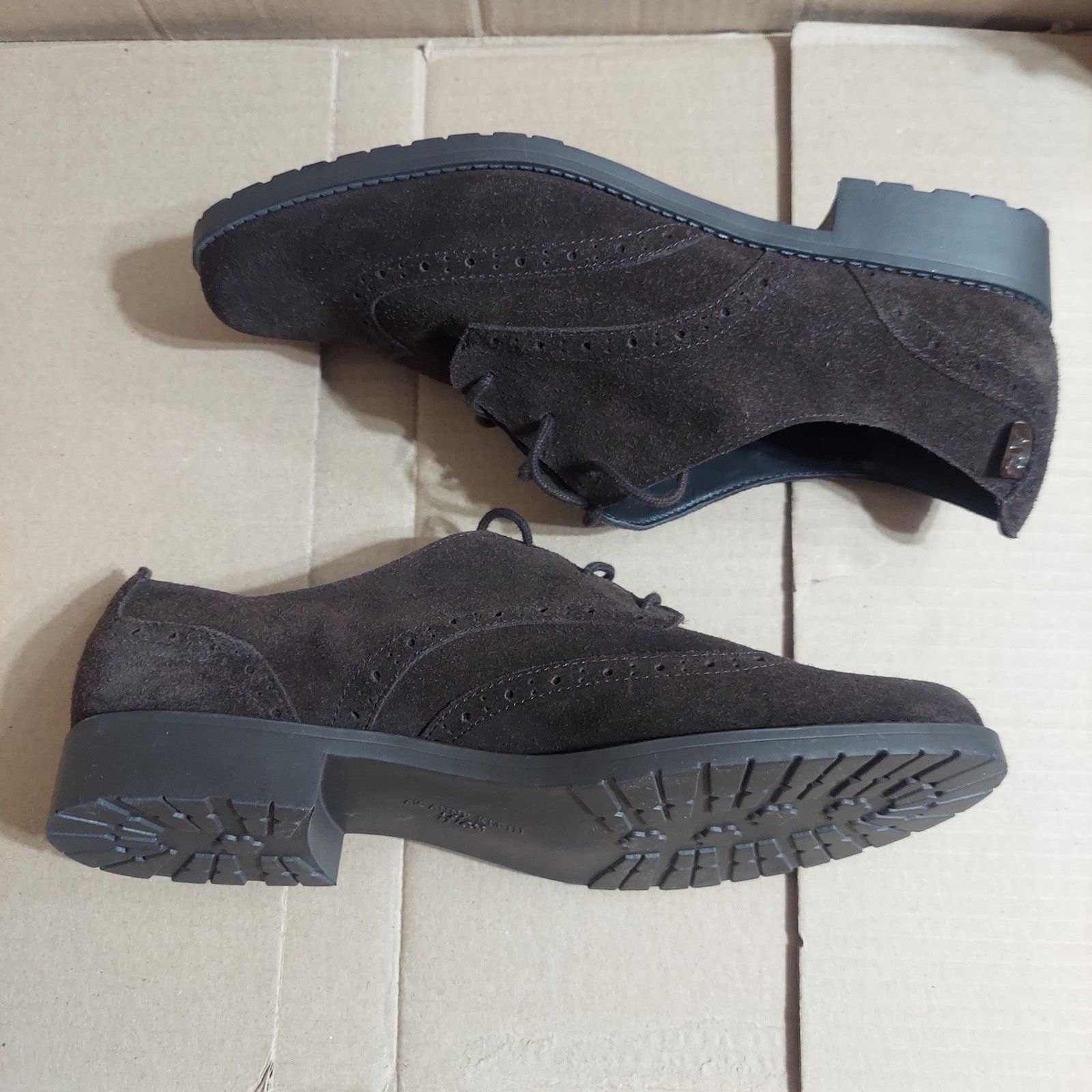 Anne Klein Anne Klein iFlex Women's US 9.5 M Brown Suede Oxfords NWOT Size US 9.5 / IT 39.5 - 6 Thumbnail