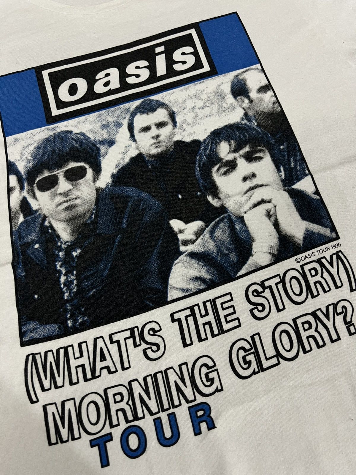 Band Tees × Vintage Vintage Oasis Shirt Size US L / EU 52-54 / 3 - 3 Thumbnail