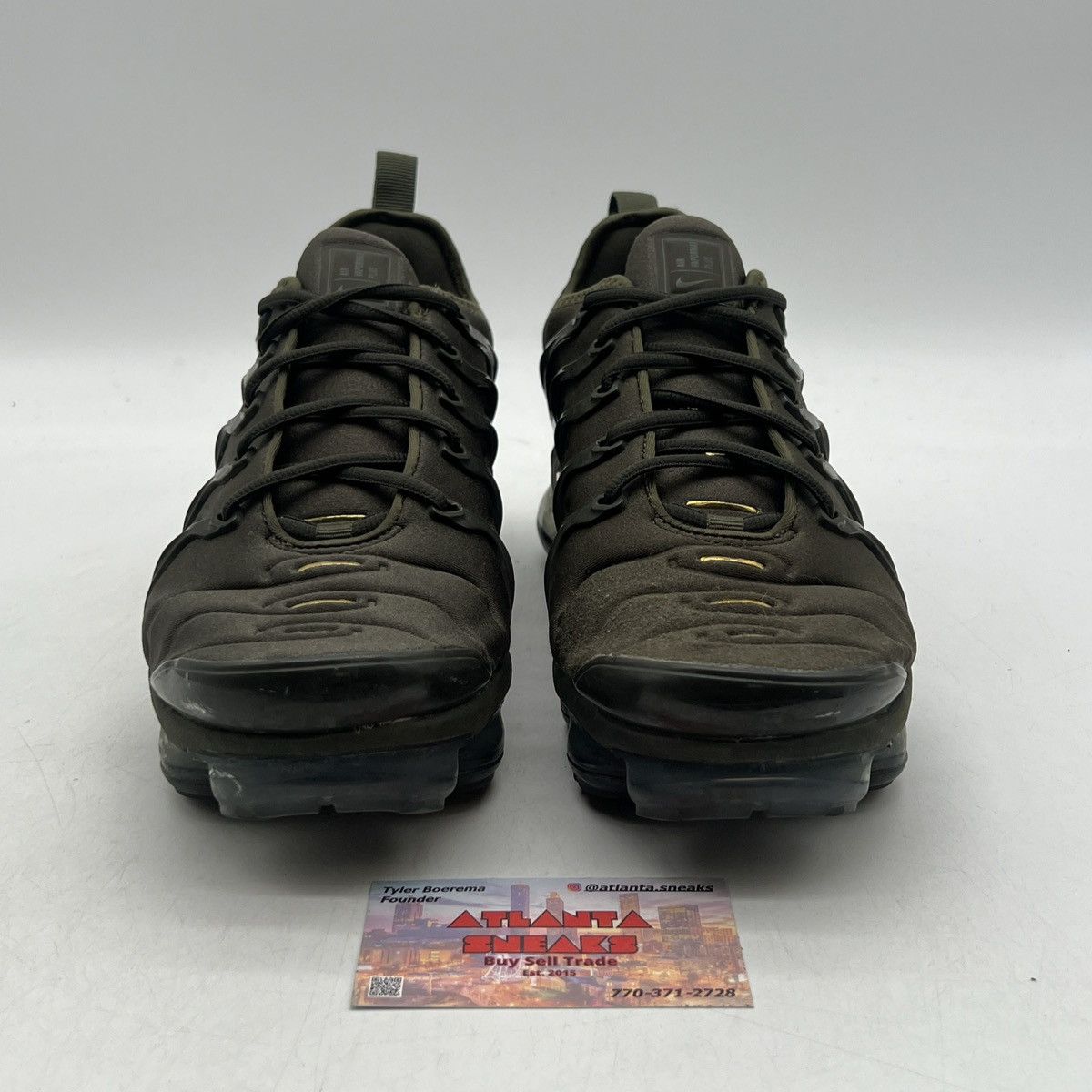Nike Air VaporMax cargo khaki Size US 9.5 / EU 42-43 - 2 Thumbnail
