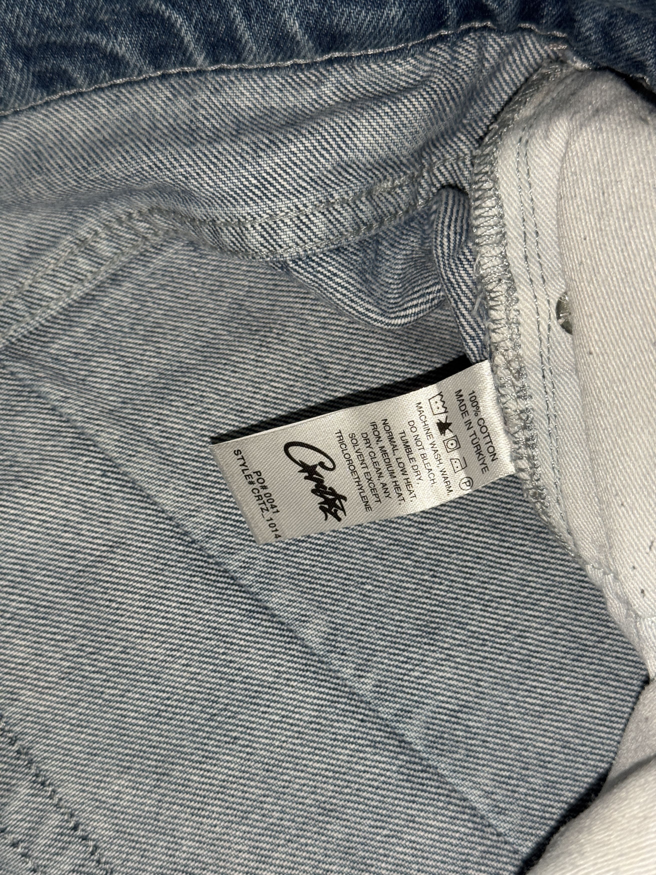 Corteiz Corteiz C-Star Denim Jeans "Washed Blue" XL Size US 38 / EU 54 - 6 Thumbnail