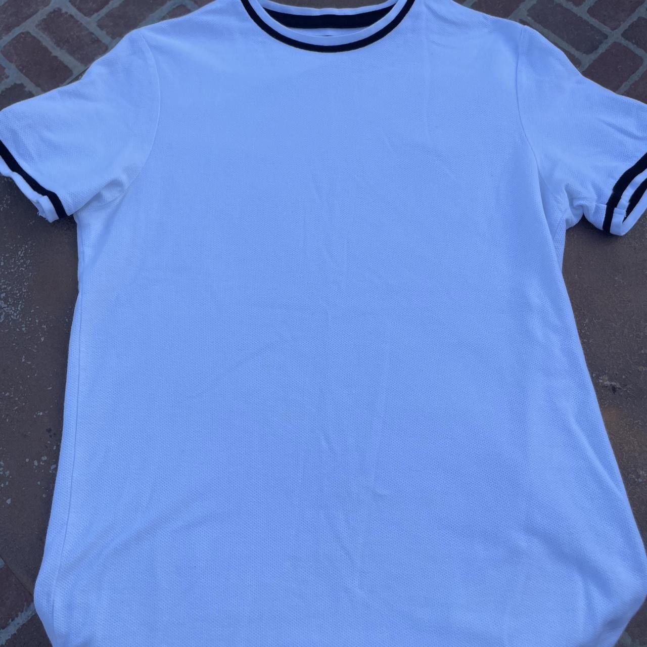 Alfani Mens alfani textured white casual t-shirt sz M Size US M / EU 48-50 / 2 - 4 Thumbnail