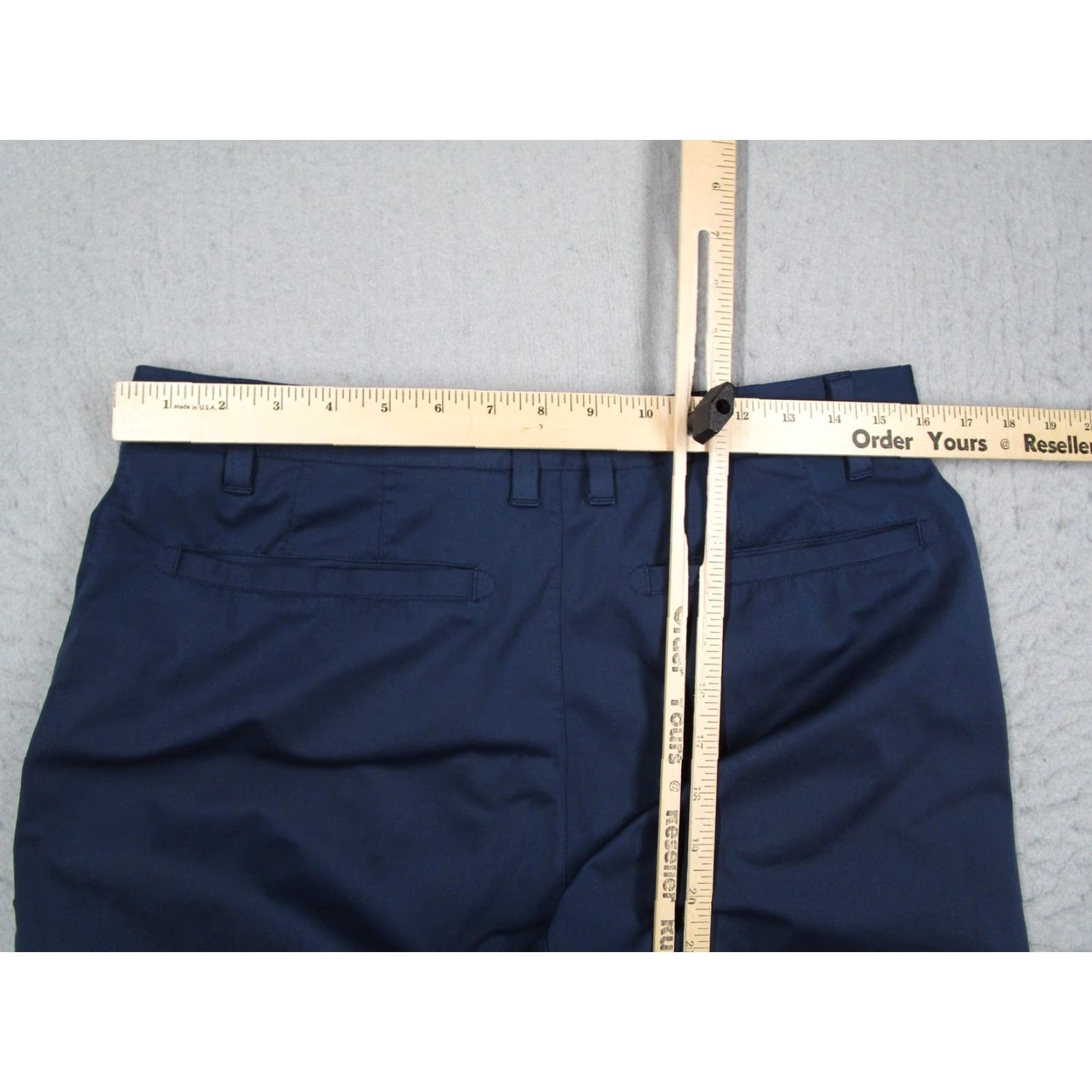 Rhone Rhone Mens Pants 31 Blue Chino Stretch Polyester 100020 Dress Commuter Golf Pocket 5-Pocket Inseam 31 Front Flat Front Straight Regular Size Type Mens Size US 31 - 6 Thumbnail