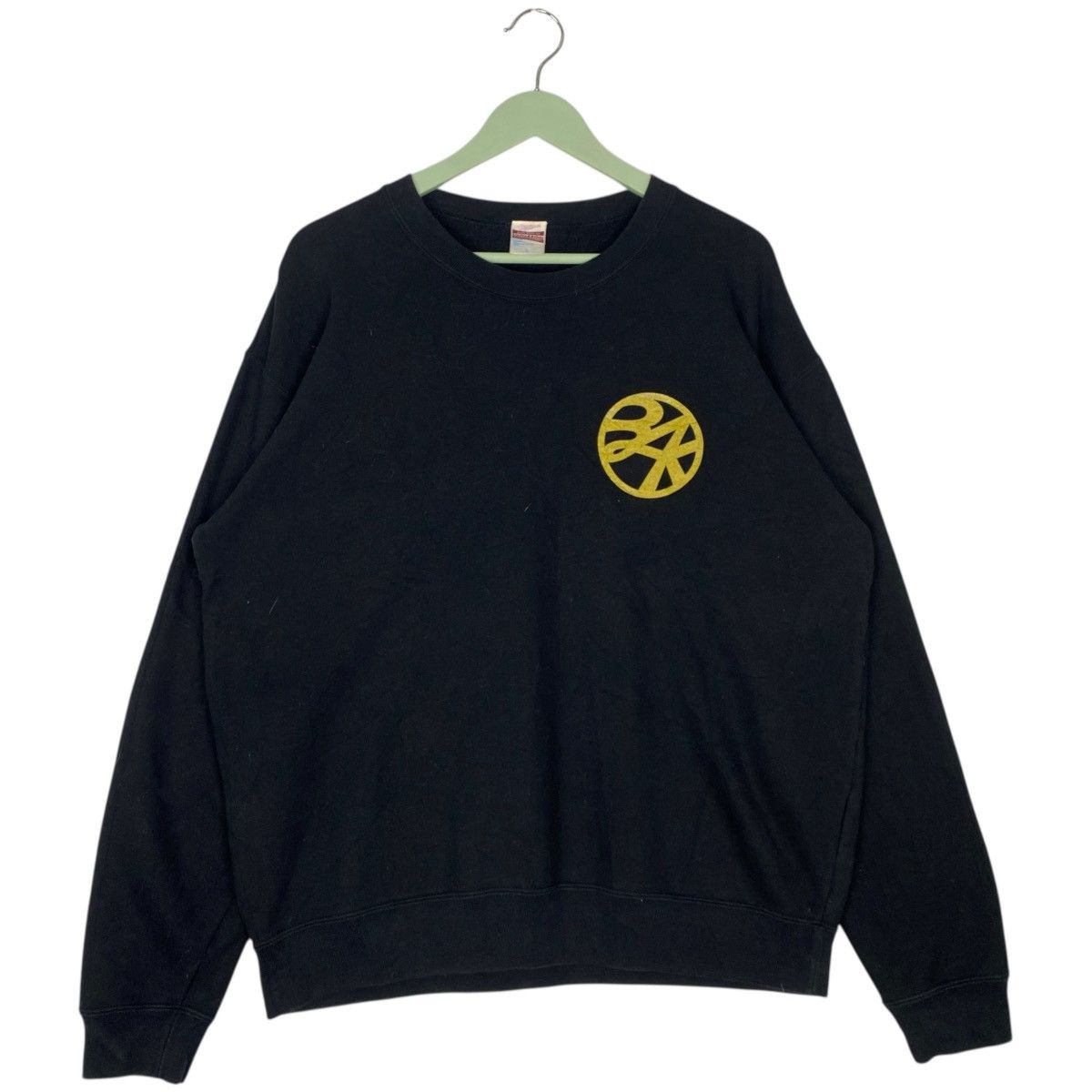 Vintage Vintage 24Karats Tokyo Sweatshirt Black Pullover Size L Size US L / EU 52-54 / 3 - 4 Thumbnail