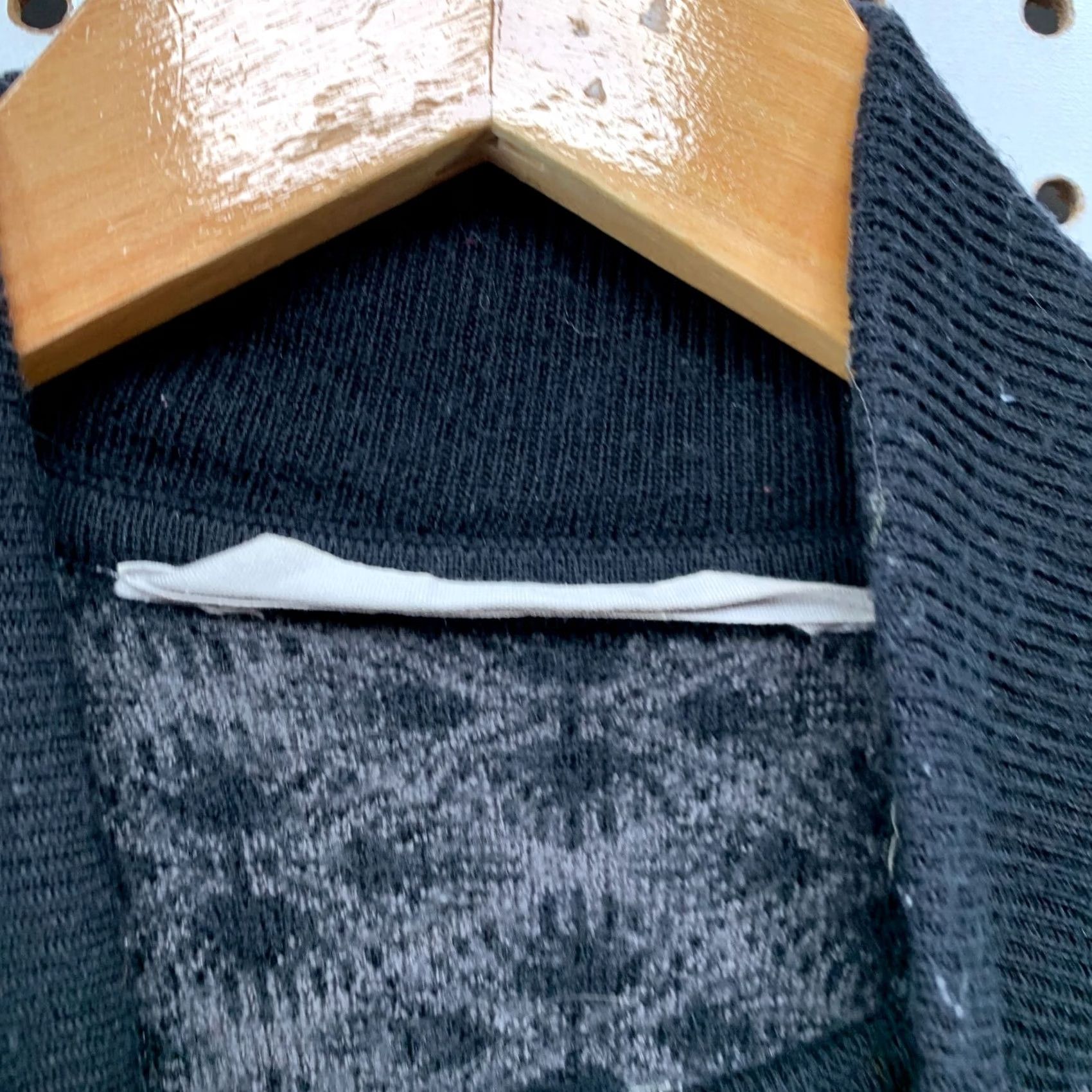 Athleta Athleta Wool Blend Sweater Womens Large Fits Like Medium Black Gray 17x24 Size L / US 10 / IT 46 - 5 Thumbnail