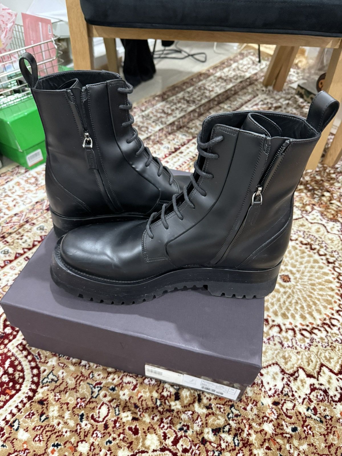 Valentino Valentino combat boot Size US 10 / EU 43 - 1 Thumbnail