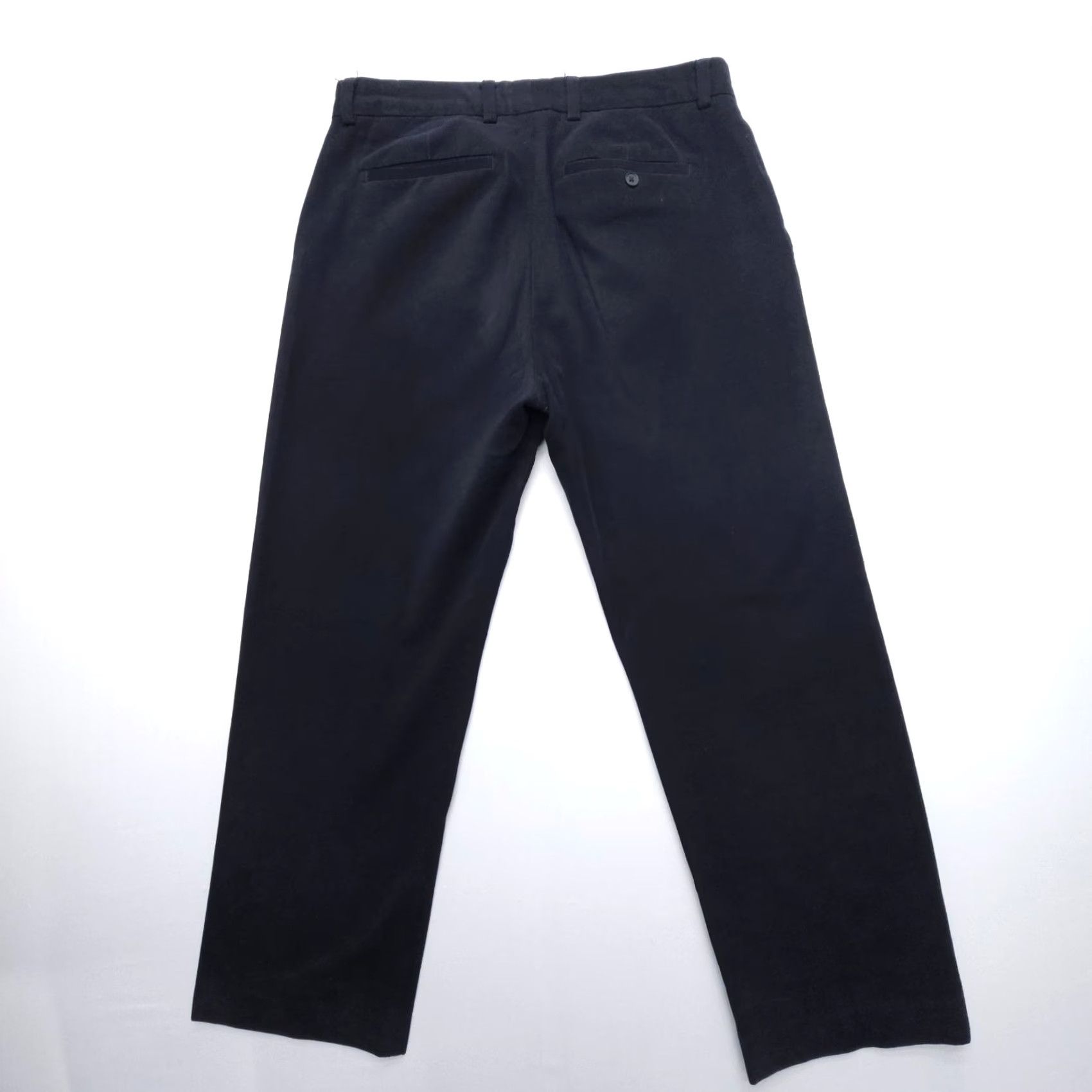 Banana Republic Banana Republic Pants Chino Mens 33x29 Black 100% Cotton Twill Regular Straight Preppy Vintage? No Size US 33 - 2 Thumbnail