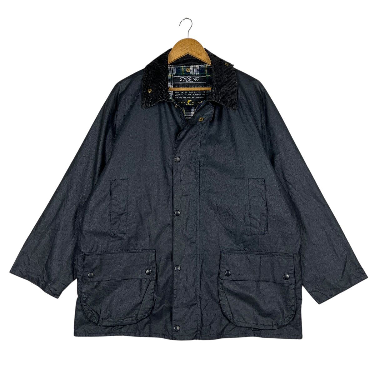 Other Vintage Starring Waxed Hunting Jacket Made In Italy Size US M / EU 48-50 / 2 - 1 Thumbnail