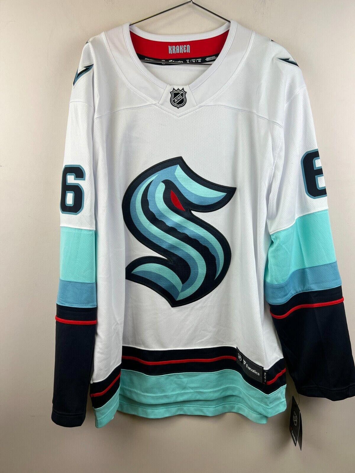 NHL Seattle Kraken Adam Larsson #6 Fanatics Breakaway Jersey Size ONE SIZE - 1 Thumbnail