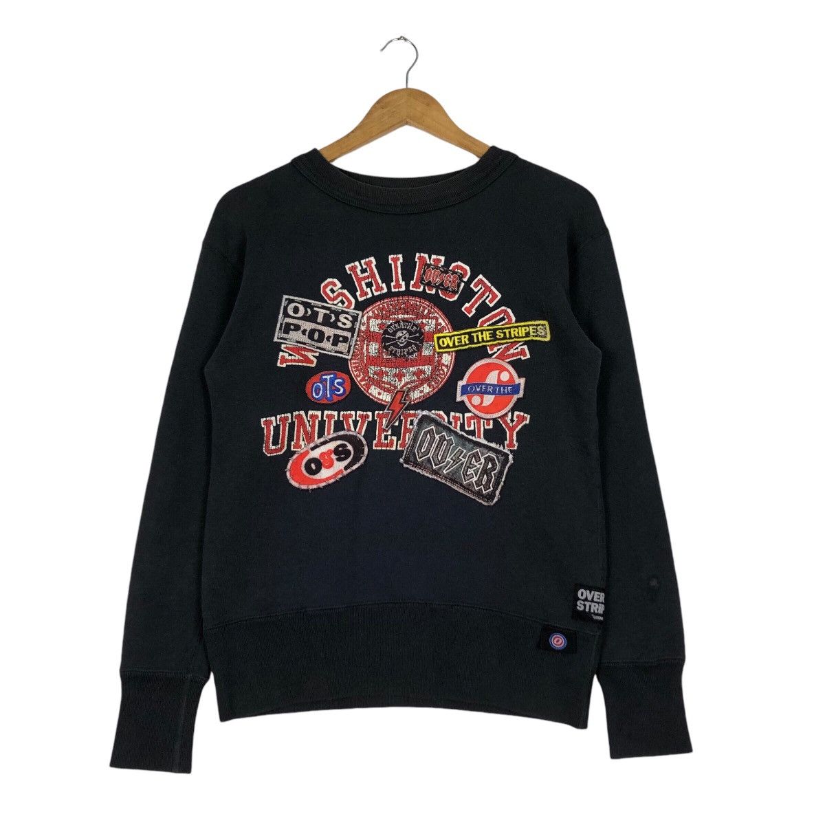 Japanese Brand × Vintage Vintage Washington University Sweatshirt Pop Art Sweatshirt Size US S / EU 44-46 / 1 - 1 Thumbnail