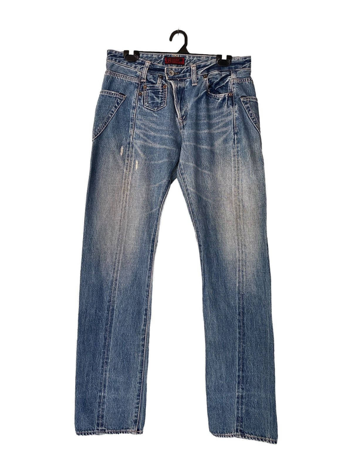 Johnbull Rare Vintage Johnbull Kojima Japan Desingner Jeans Size US 33 - 1 Thumbnail