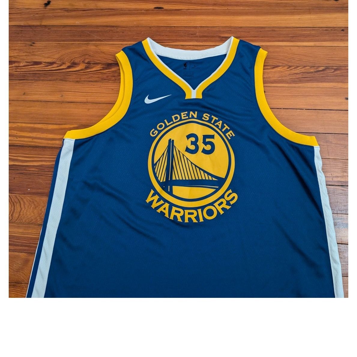 Nike Nike Kevin Durant Golden State Warriors Jersey Size XL NWT Size US XL / EU 56 / 4 - 3 Thumbnail