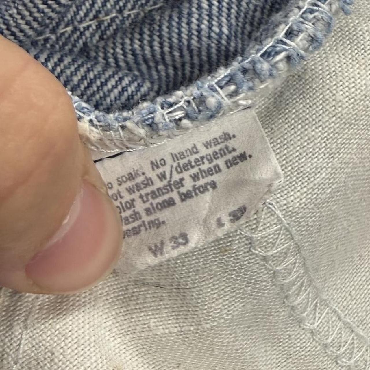 Levi's Vintage Clothing Levi’s 517 Orange Tab Faded Flared Blue 70s Jeans 32 x 31 Size US 32 / EU 48 - 8 Thumbnail