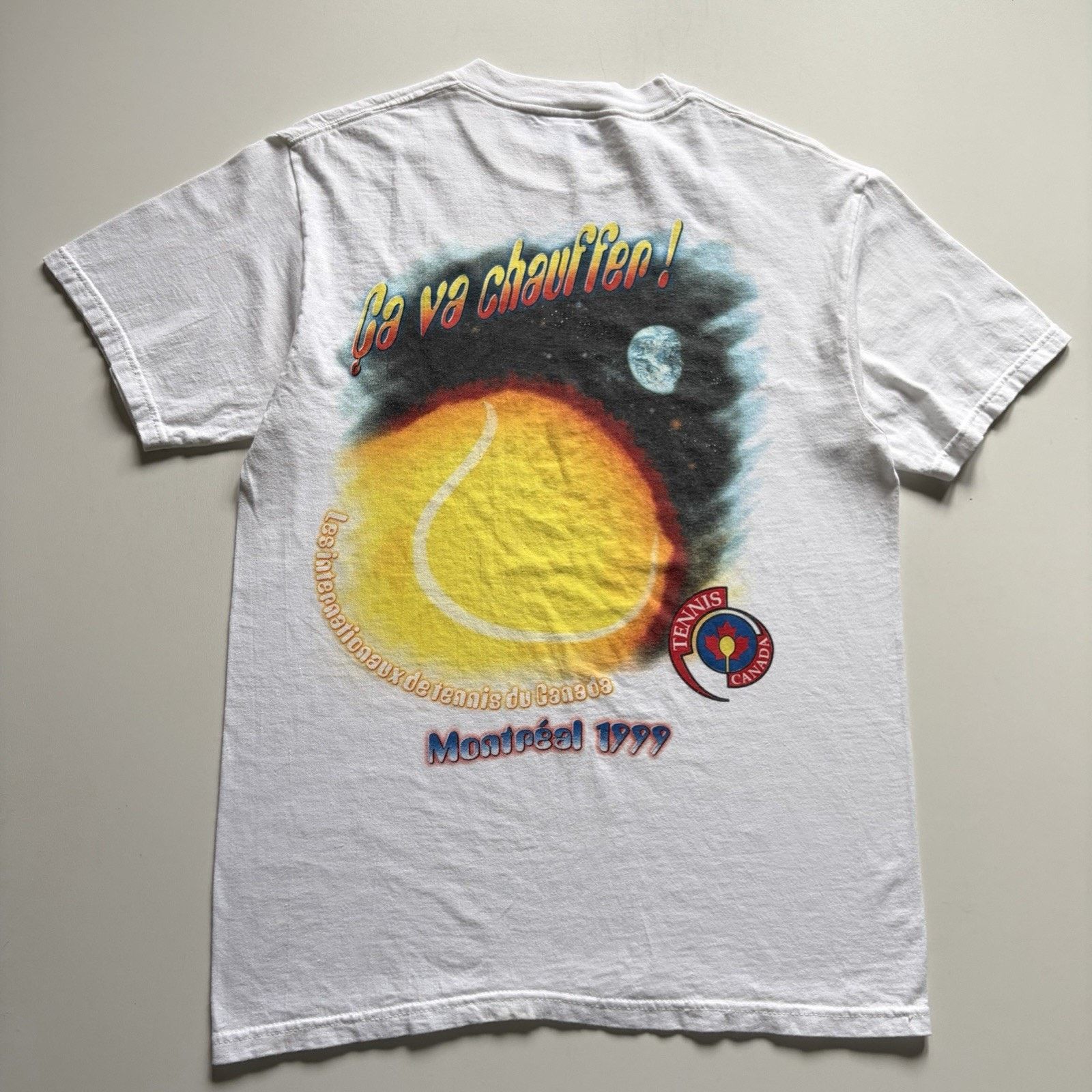 Vintage Vintage 90s Airbourne Military Skull Art T Shirt Medium