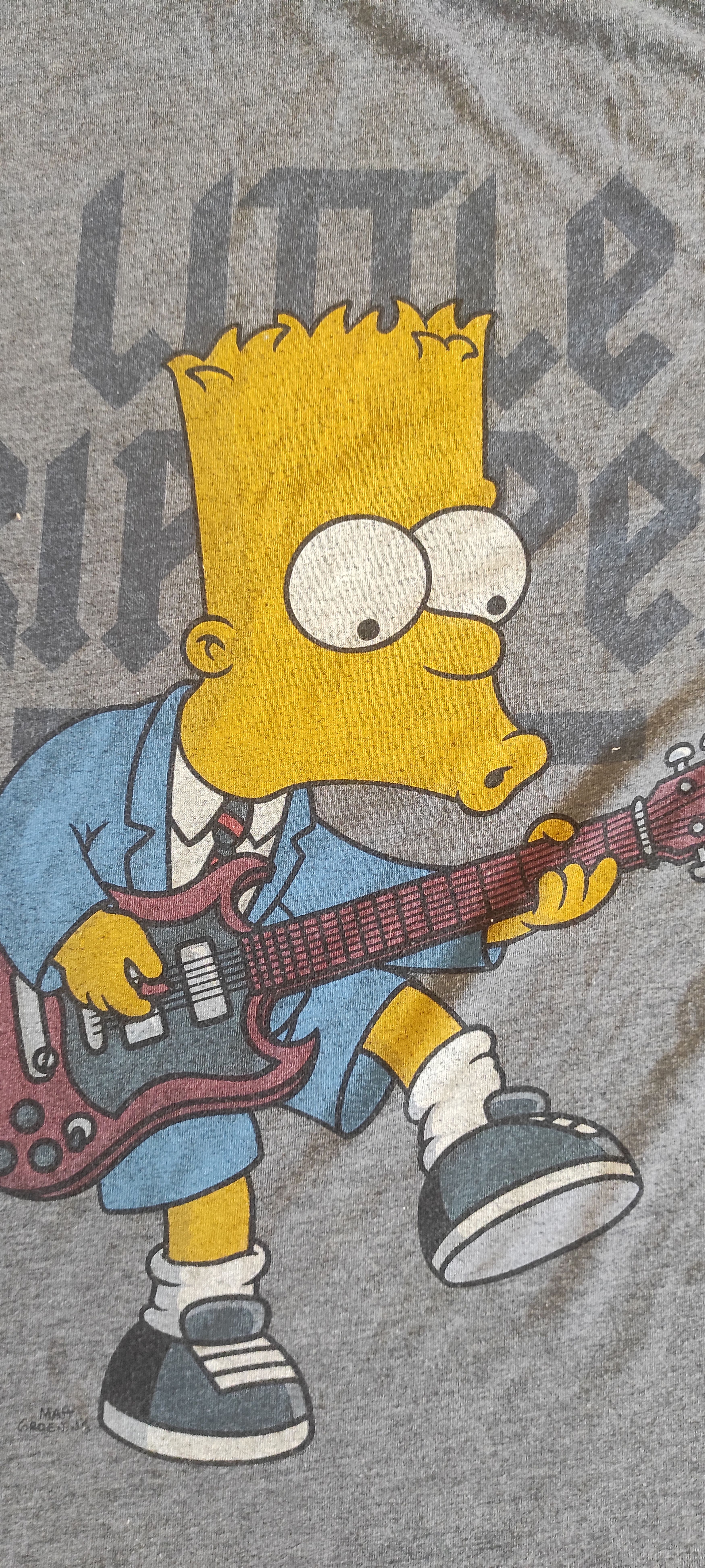 Pull & Bear × The Simpsons × Vintage Vintage The Simpsons Animated T-Shirt,Classic Graphic Tee Size US XL / EU 56 / 4 - 13 Thumbnail