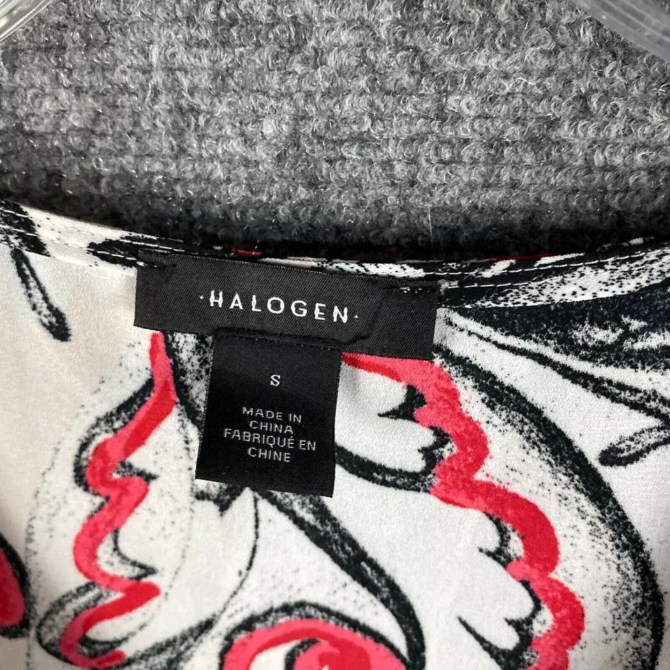 Other Halogen Blouse Women's Small Floral Sleeveless NWT Casual Size S / US 4 / IT 40 - 3 Thumbnail