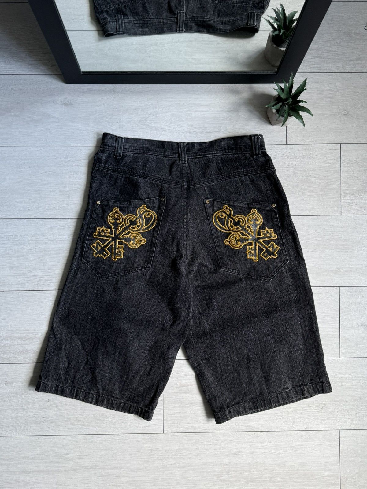 Southpole Southpole Rap Jeans Baggy Shorts Size US 36 / EU 52 - 2 Thumbnail