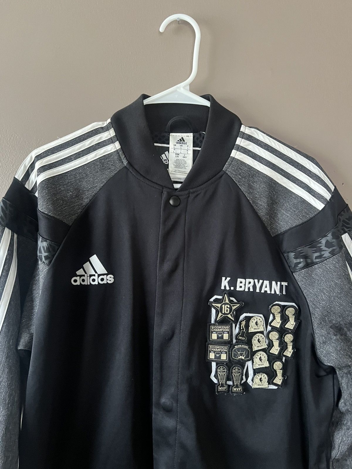 Adidas 2014 All Star Kobe Bryant warm up jacket Size US L / EU 52-54 / 3 - 2 Thumbnail