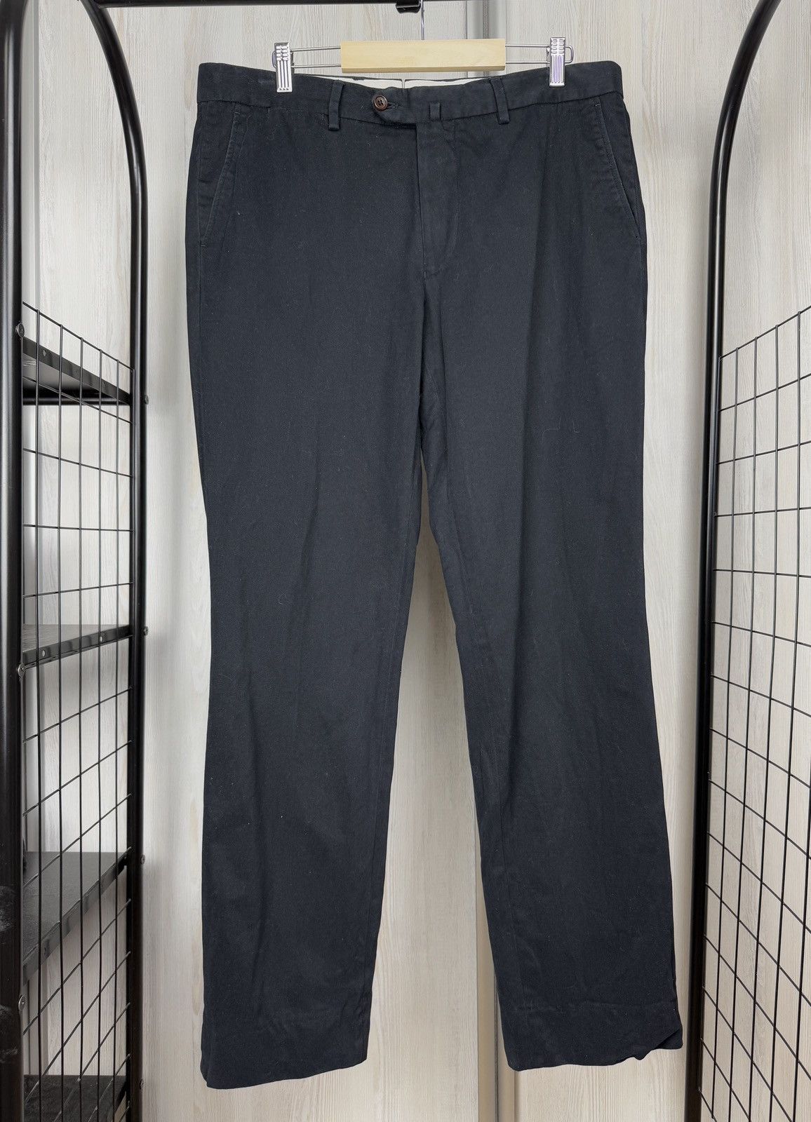 Hackett Hackett London Graphite Cotton 2 pieces suit Size 46R - 6 Thumbnail