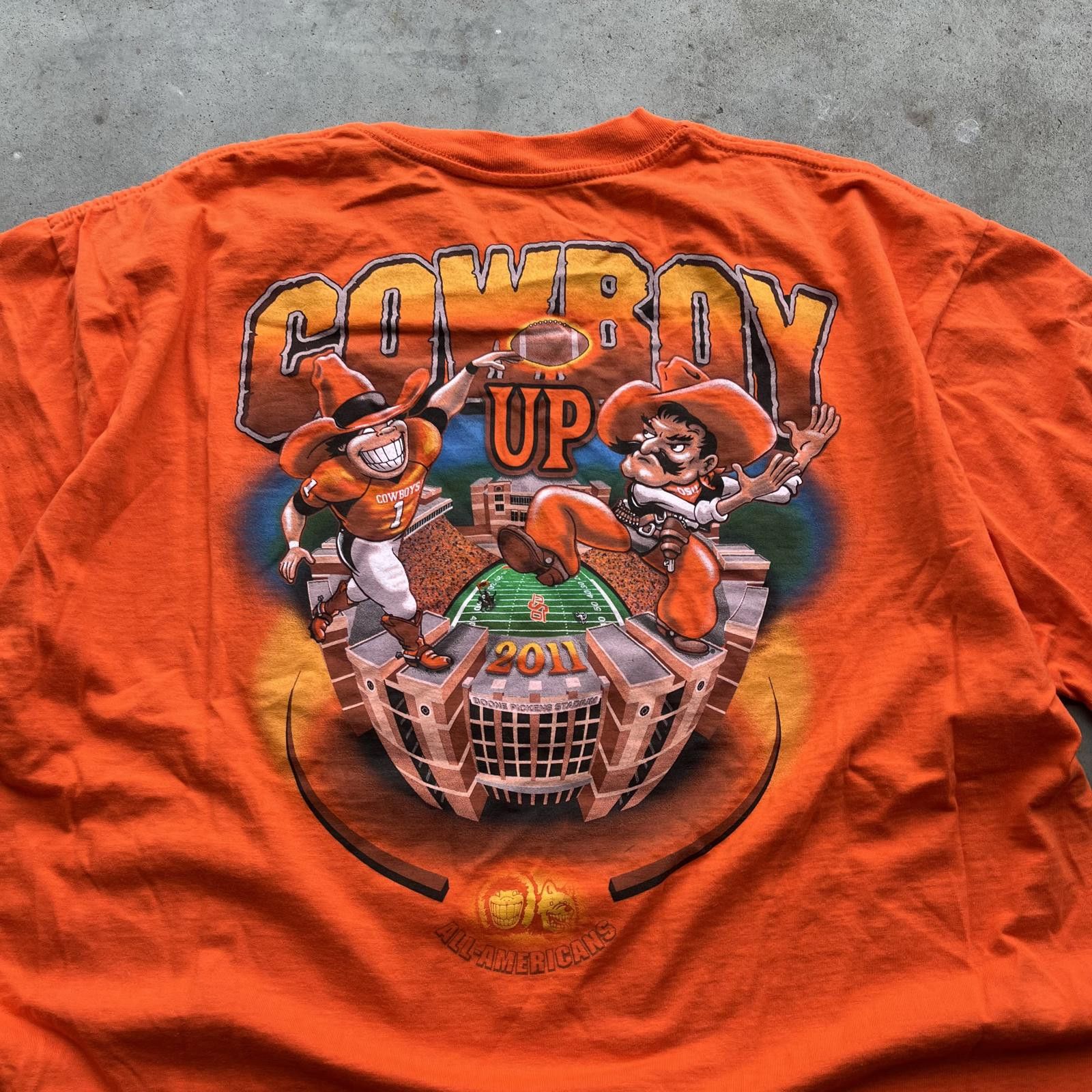 Hanes × Vintage Vintage Y2K Oklahoma State University OSU Eskimo Joe’s Shirt Size US XL / EU 56 / 4 - 5 Thumbnail