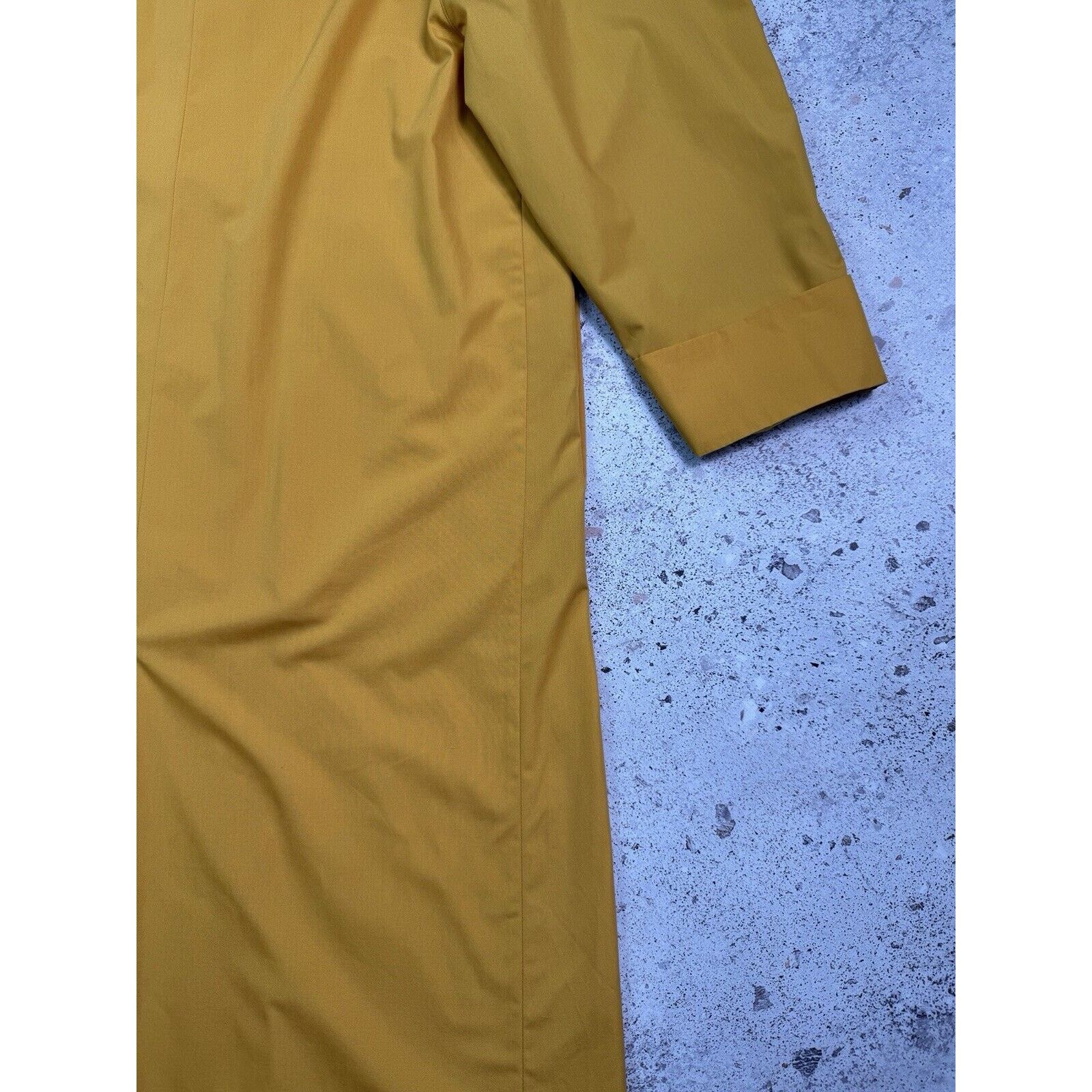Vintage Vintage 90s 80s Christian Aujard Yellow Trench Coat Size 38 Size M / US 6-8 / IT 42-44 - 15 Thumbnail