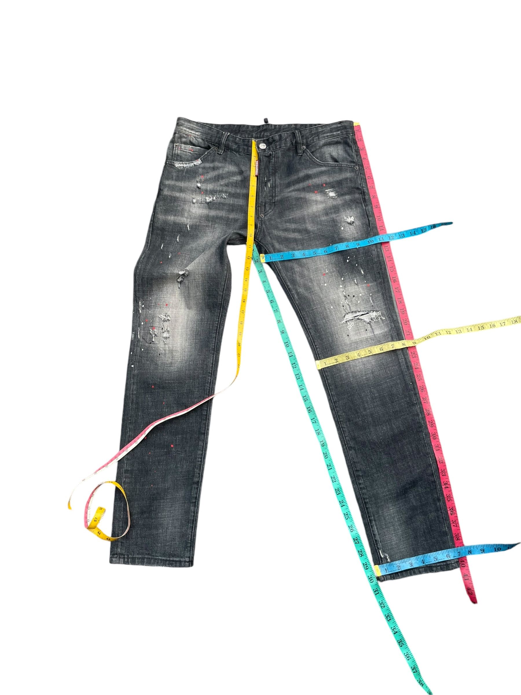 Designer Distresed Custom Dsquared2 Denim Size US 35 - 17 Thumbnail