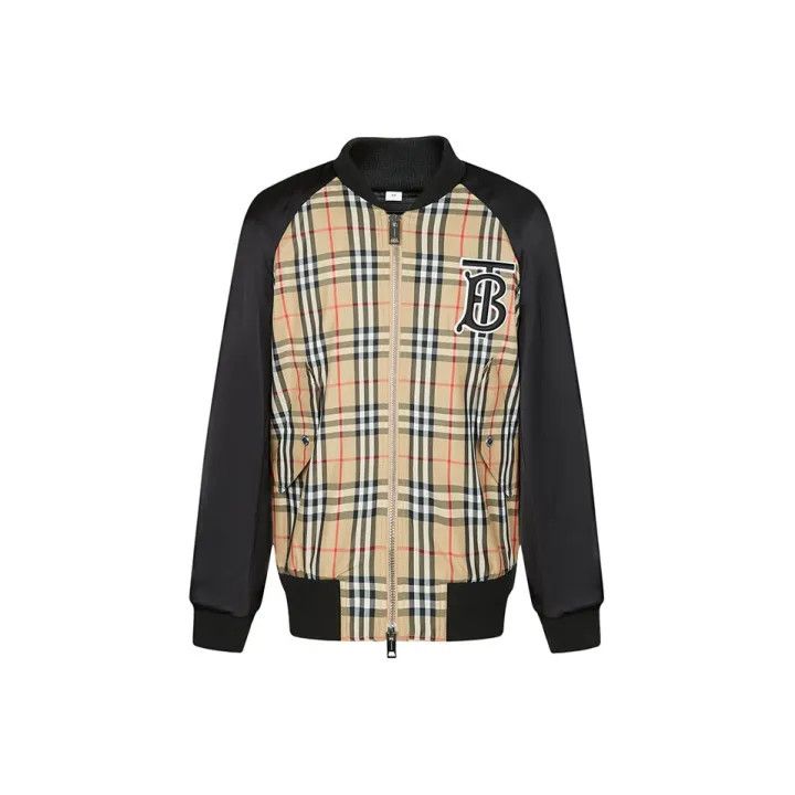 Burberry Burberry Monogram Print Zip Jacket for Men Size US L / EU 52-54 / 3 - 1 Thumbnail
