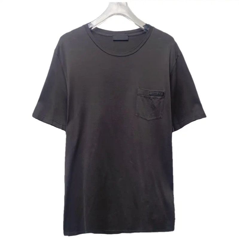 Prada Prada Black and Gray Men's T-Shirt Size US L / EU 52-54 / 3 - 1 Thumbnail