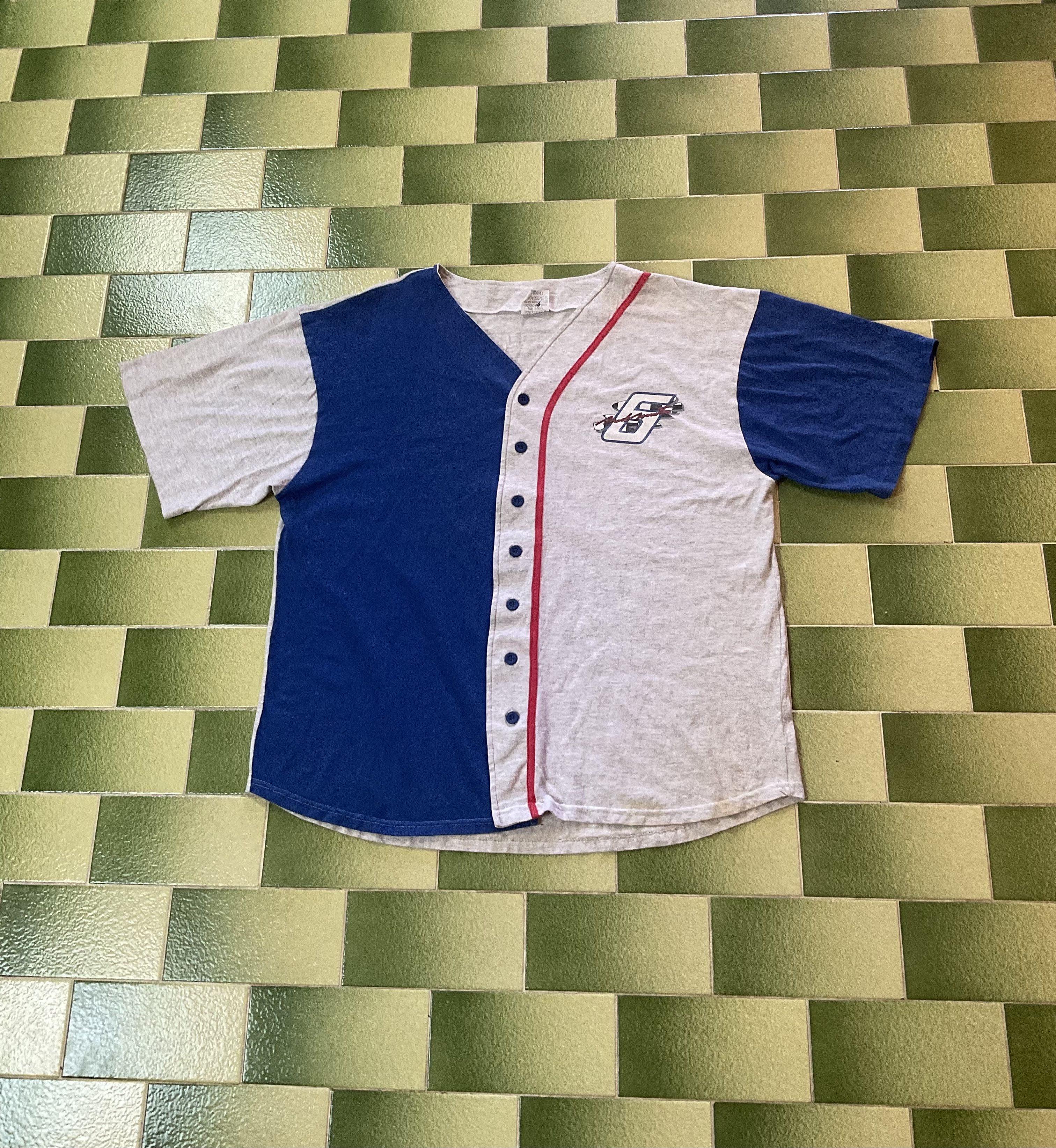 Daytona Vintage 1995 Mark Martin Baseball Jersey Style Cotton Size US XL / EU 56 / 4 - 2 Thumbnail