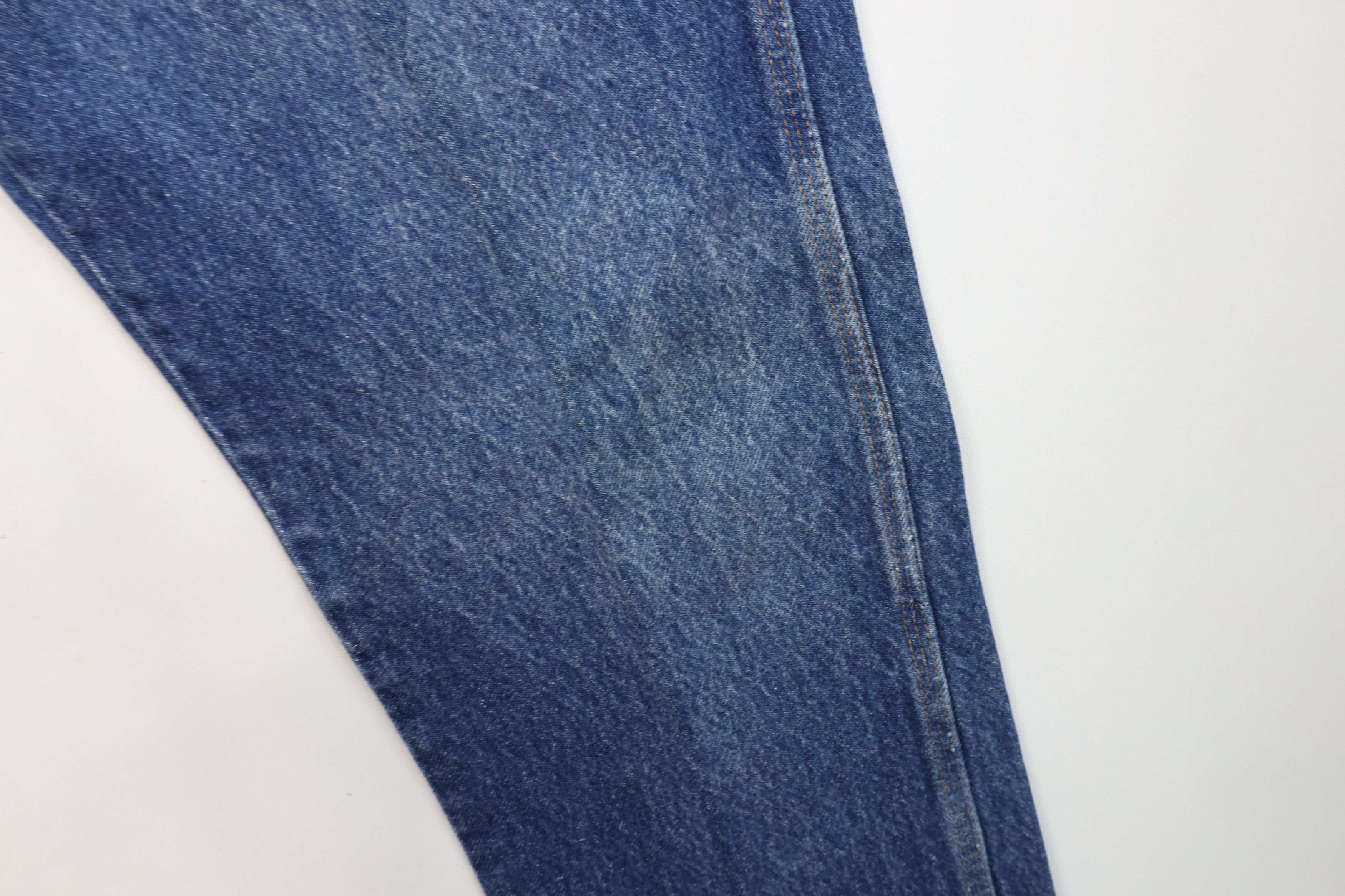 Vintage × Wrangler Vintage 90s Wrangler Leg Denim Jeans Blue Cotton USA Size US 34 / EU 50 - 6 Thumbnail