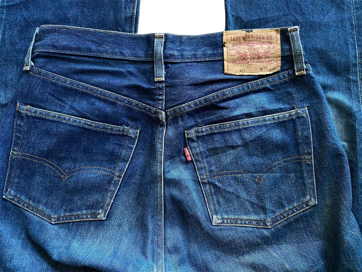 Levi's × Levi's Vintage Clothing × Vintage 🔥VTG LEVIS BIG E DENIM SELVEDGE USA Size US 30 / EU 46 - 3 Thumbnail