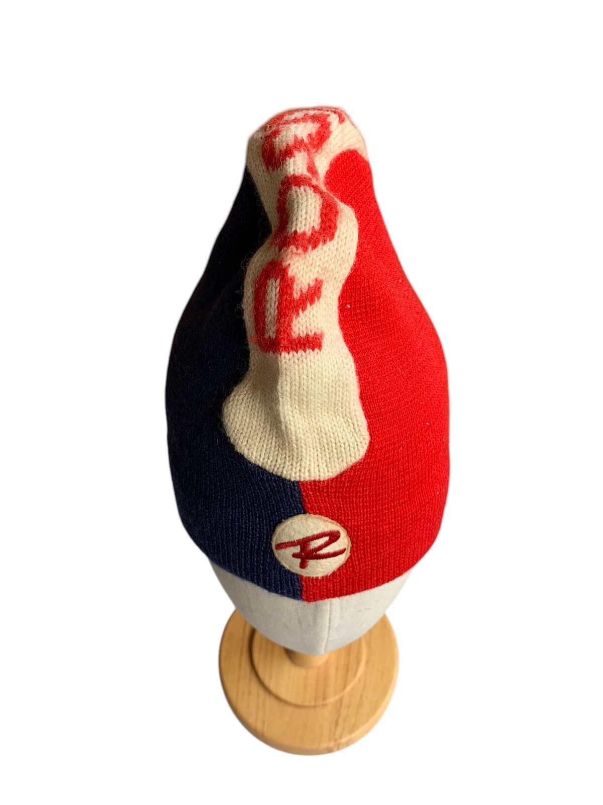 14th Addiction × Vintage VINTAGE KNIT WOOL MOHAWK STYKE RESSIGNOL WINTER BEANIE HATS Size ONE SIZE - 6 Thumbnail