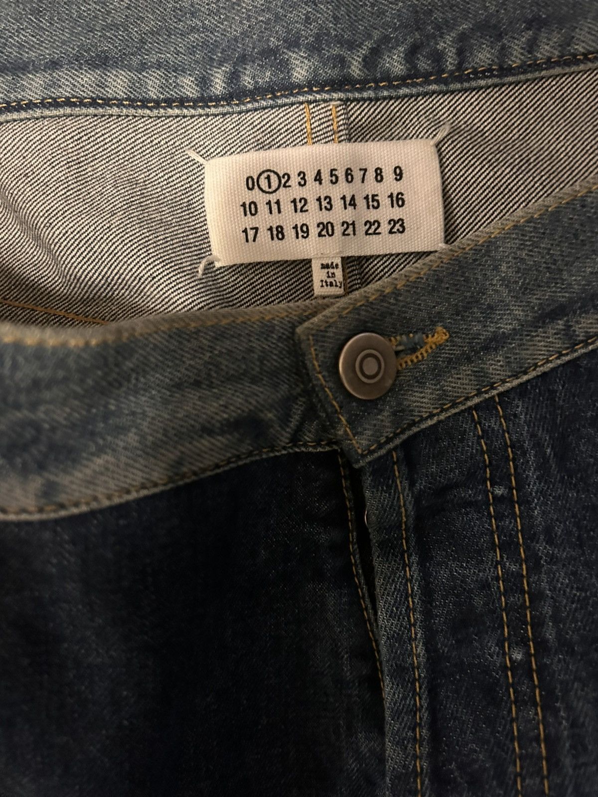 Maison Margiela Maison Margiela Blue Denim-Line 1 Size US 34 / EU 50 - 4 Thumbnail