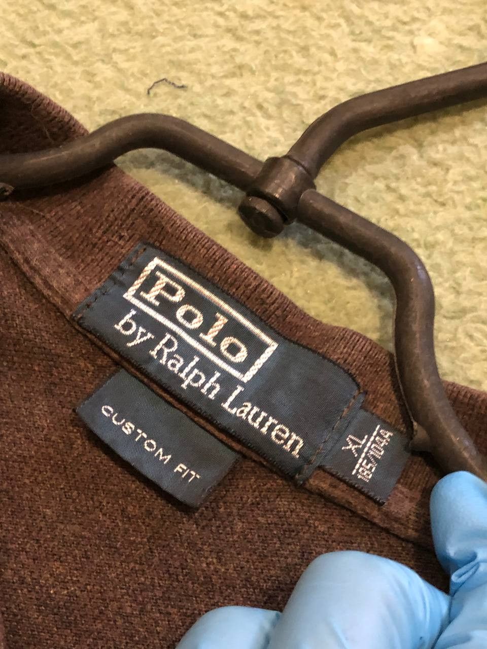 Polo Ralph Lauren Polo Ralph Lauren Custom Fit Polo Size XL Size US XL / EU 56 / 4 - 2 Thumbnail