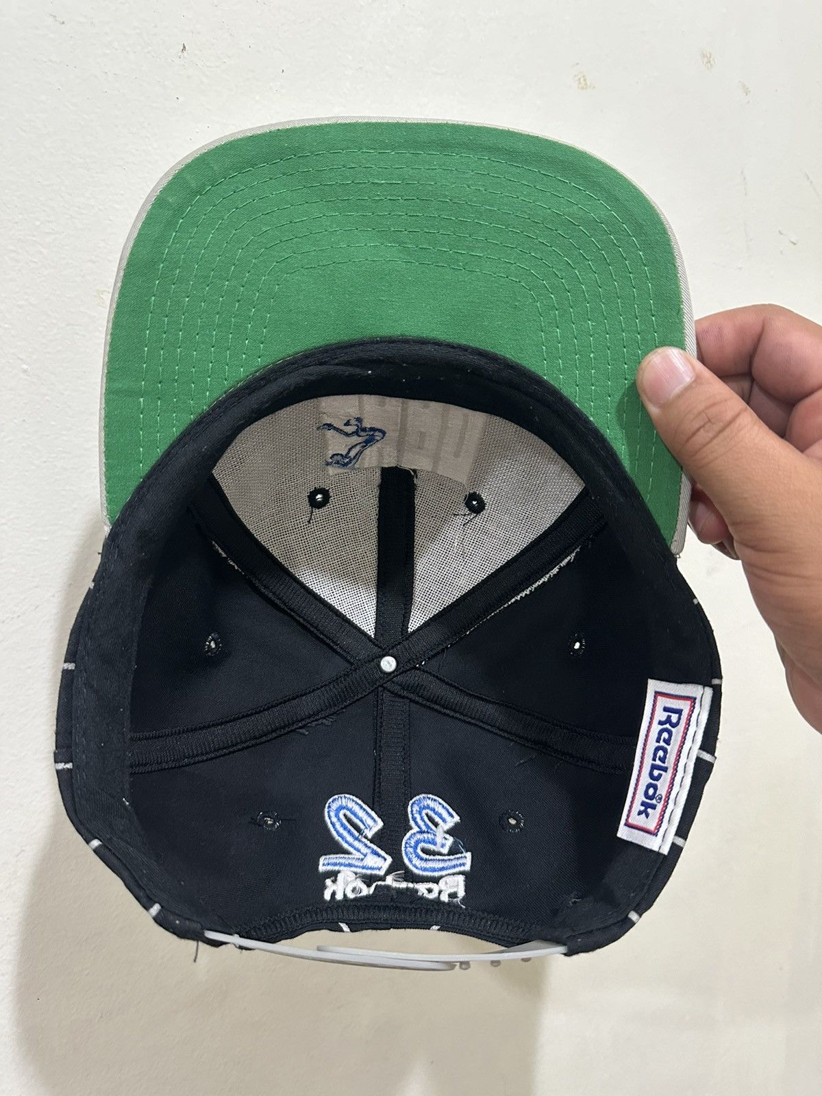 Reebok 90's Shaquille Reebok Logo Snapback Size ONE SIZE - 6 Thumbnail