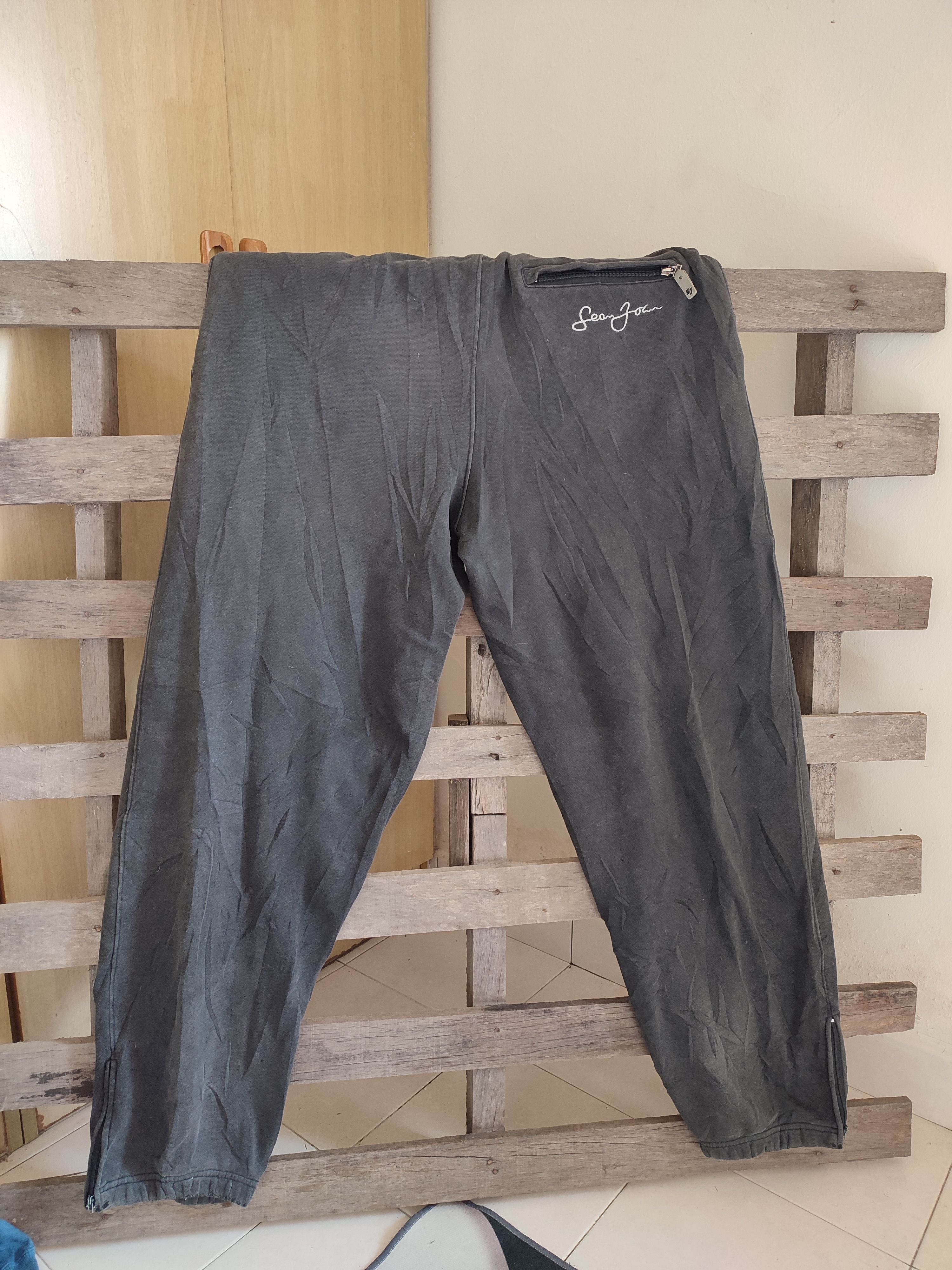 Sean John Vintage Baggy Joggers Sean John Embroidery Logo 🔥 Size US 36 / EU 52 - 2 Thumbnail