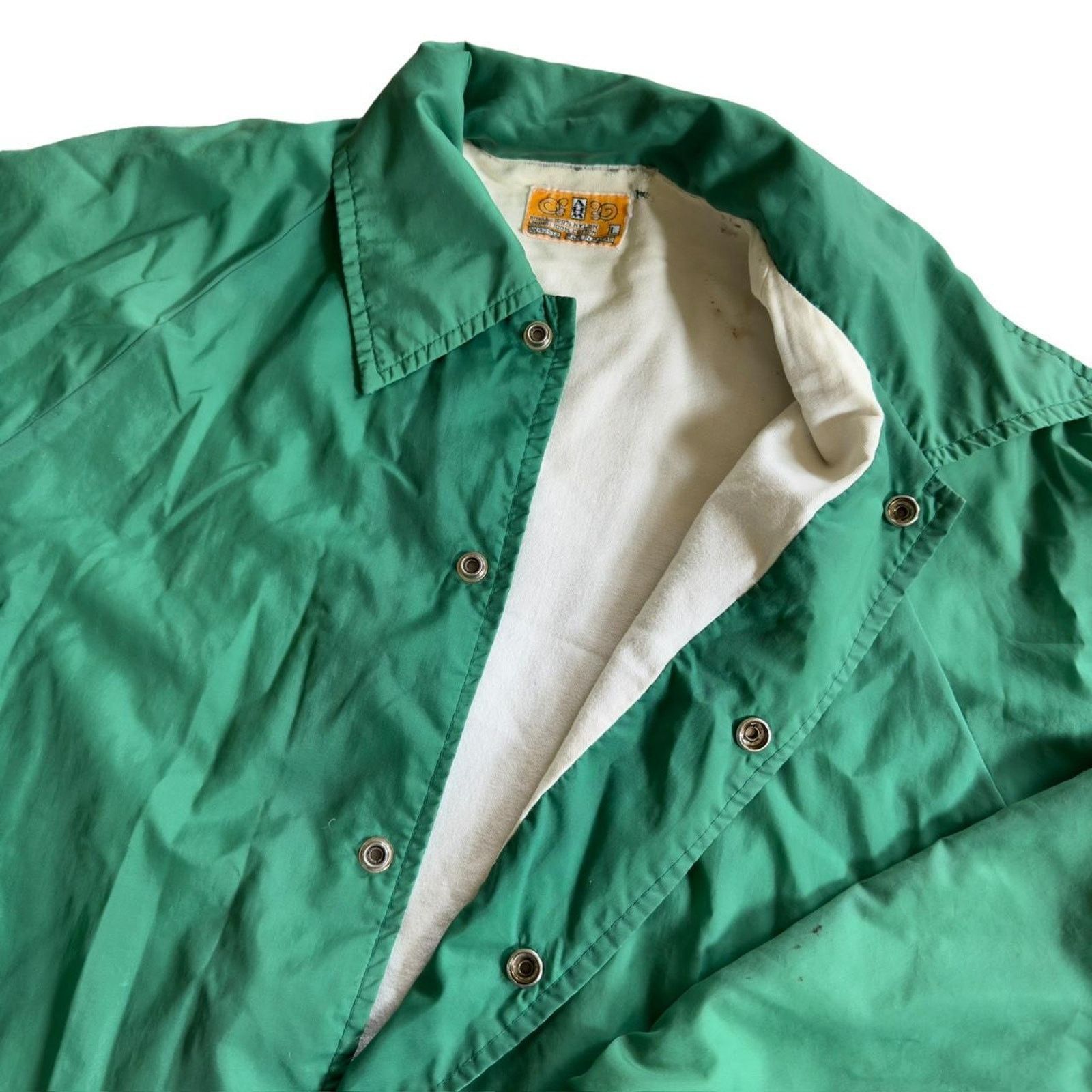 Vintage Vintage 70’s Green jacket Size US L / EU 52-54 / 3 - 3 Thumbnail