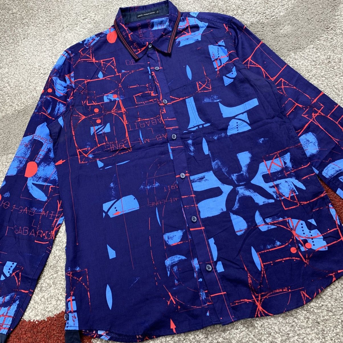 Marithe + Francois Girbaud MARITHE FRANCOIS GIRBAUD LONG SLEEVE SHIRT BUTTON UP Size US L / EU 52-54 / 3 - 7 Thumbnail