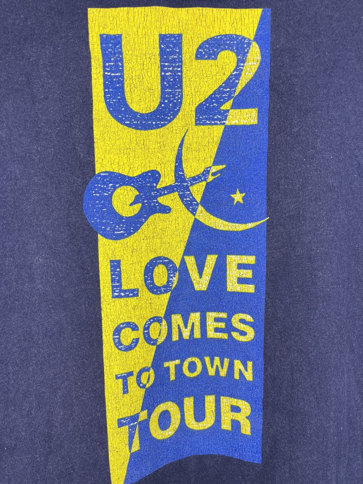 Japanese Brand Vintage 80s U2 rock band tour t shirt Size US L / EU 52-54 / 3 - 5 Thumbnail