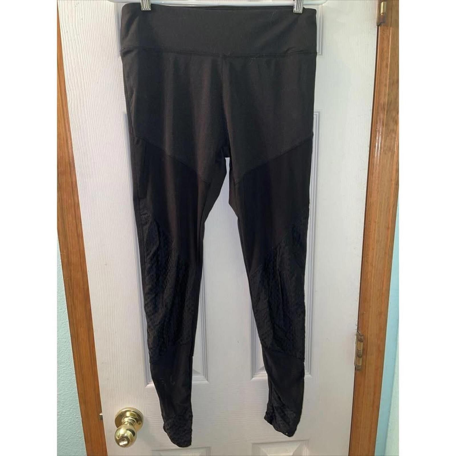 Other High-Performance Black Workout Leggings Size 36" / US 14 / IT 50 - 1 Thumbnail