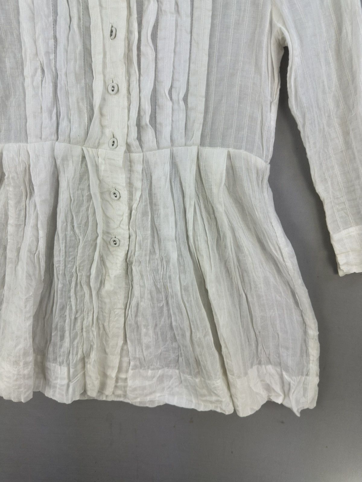 Japanese Brand Yoshi Kondo Paris Blouse Size XS / US 0-2 / IT 36-38 - 3 Thumbnail
