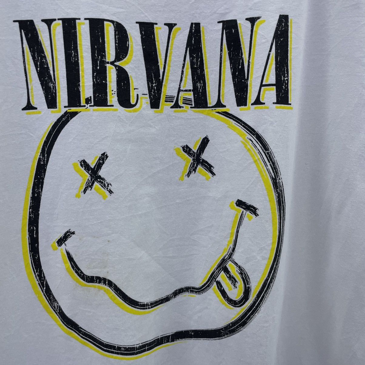 Nirvana Nirvana Smiley Face Collaboration T Shirt Size US M / EU 48-50 / 2 - 2 Thumbnail