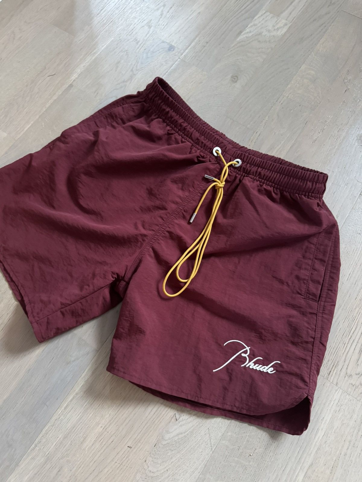 Rhude RHUDE men swim shorts sizes in photos by tape measure Size US 32 / EU 48 - 1 Thumbnail