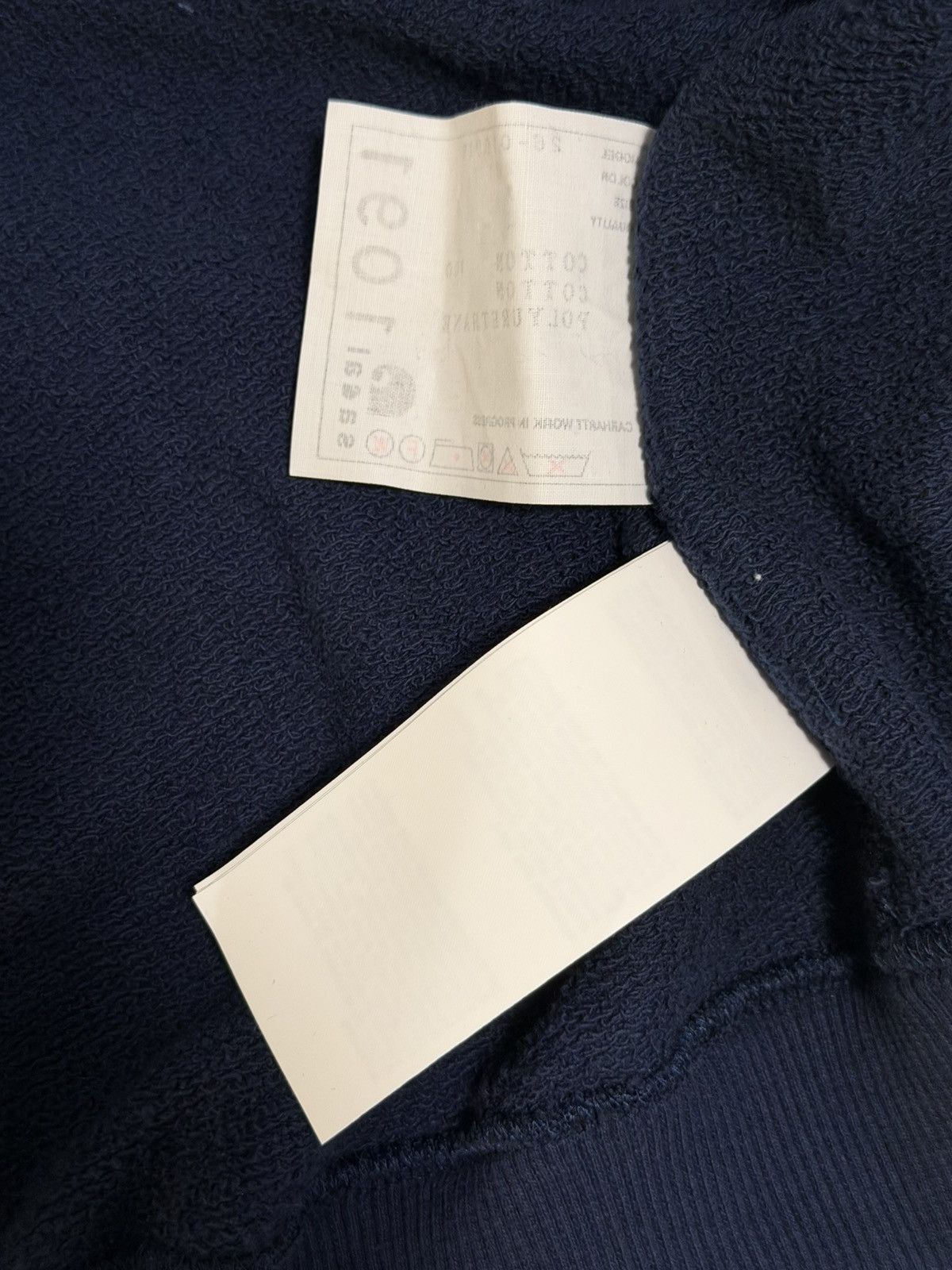 Carhartt Wip × Sacai Sacai x Carhartt WIP Cotton Jersey Hoodie Size Small - 2 JPN Size US S / EU 44-46 / 1 - 13 Thumbnail