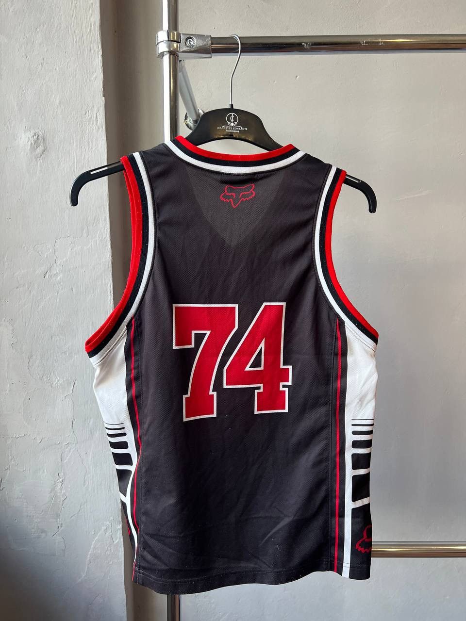 Fox Racing FOX RACING VINTAGE MOTO BLACK JERSEY #74 SIZE S MENS Size US S / EU 44-46 / 1 - 10 Thumbnail
