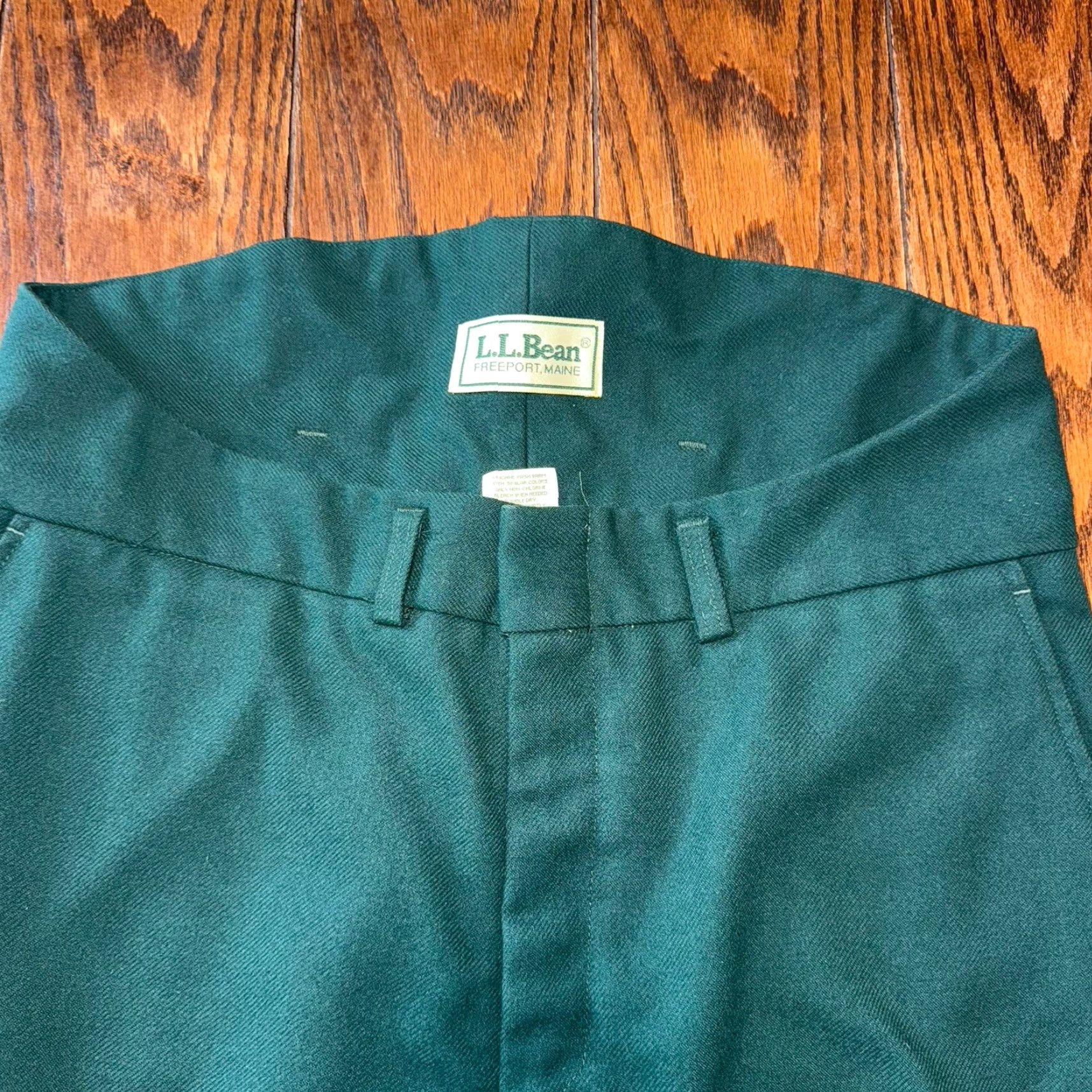 Vintage VINTAGE LL Bean Pants Mens 38x29 Green Heavy Field Hunting Logger Trousers Size US 38 / EU 54 - 4 Thumbnail