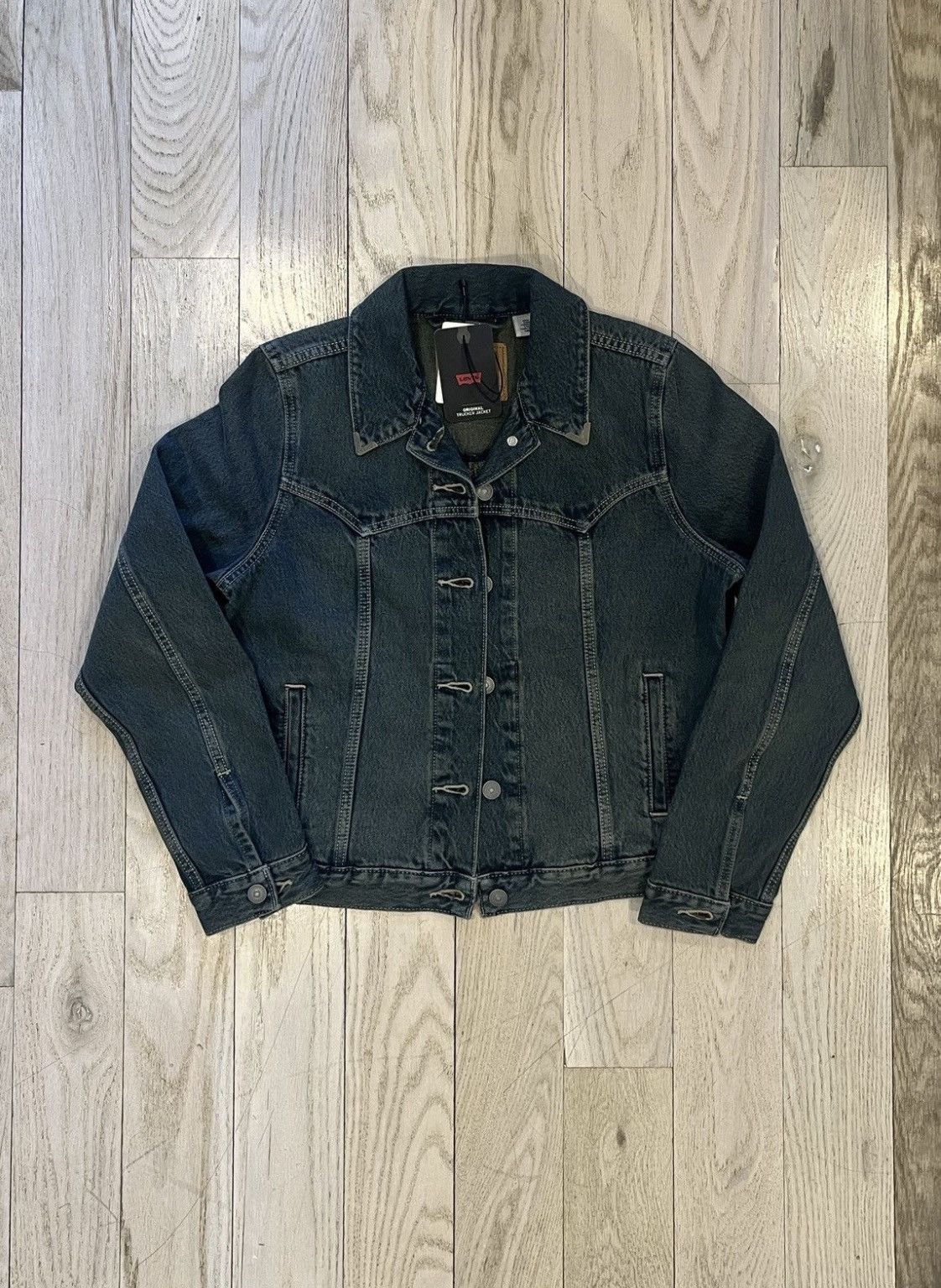 Levi's Western Tipped Trucker Size US S / EU 44-46 / 1 - 1 Thumbnail
