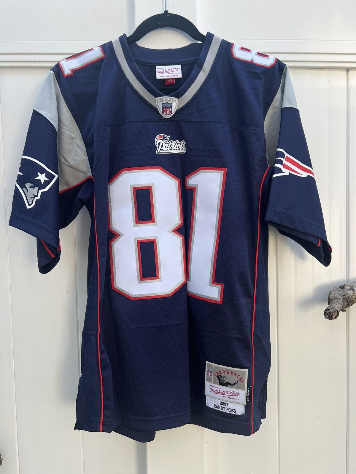 Randy Moss Patriots Mitchell & Ness NFL Jersey XL XLarge 2007