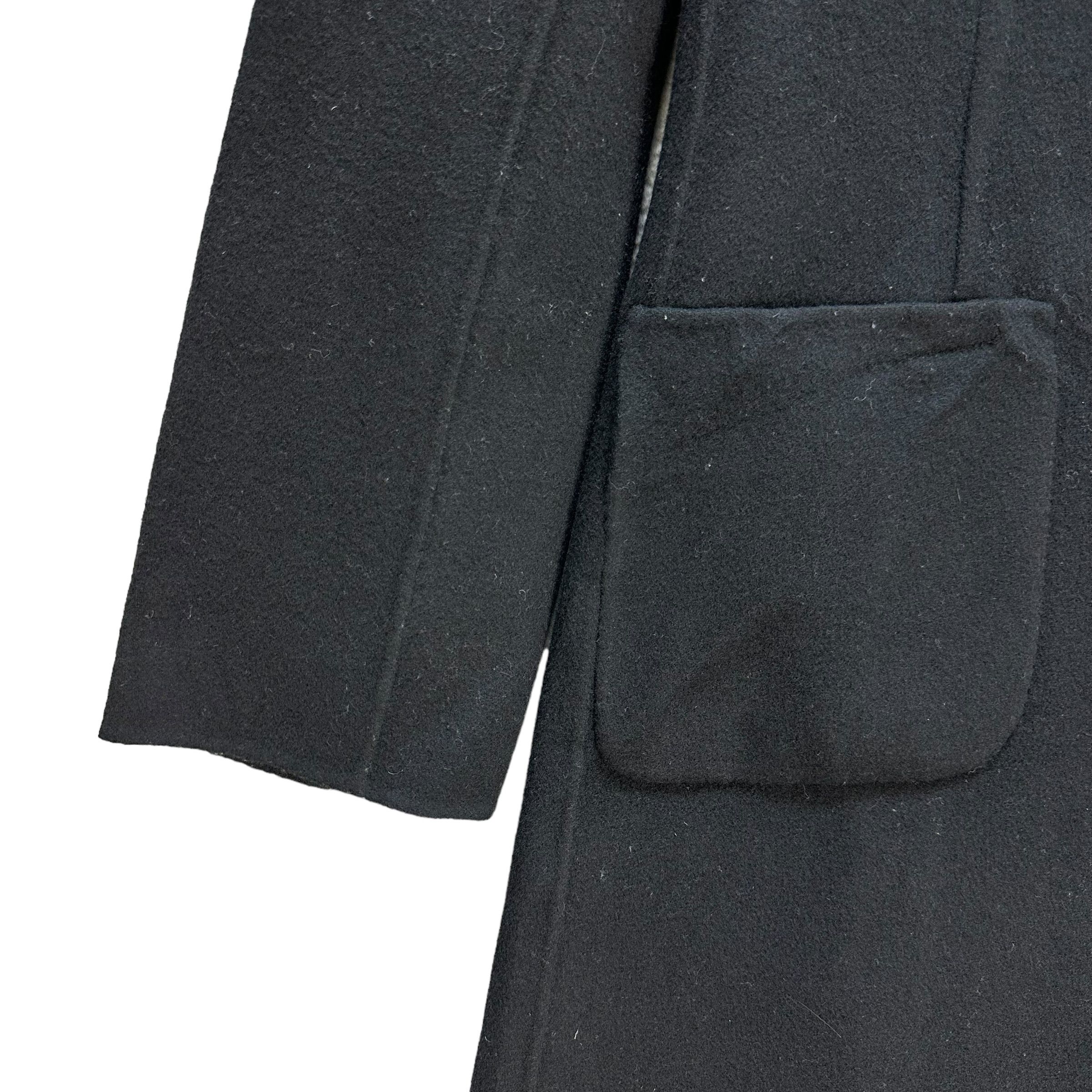 Theory Theory Rabbit Wool Collar Wool Nylon Overcoat #A32-0714 Size S / US 4 / IT 40 - 4 Thumbnail