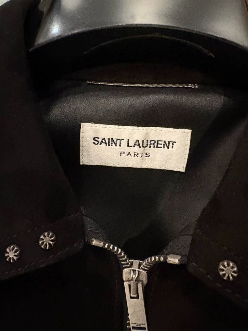 Saint Laurent Paris Saint Laurent Paris 19 FW western studded suede jacket Size US S / EU 44-46 / 1 - 3 Thumbnail