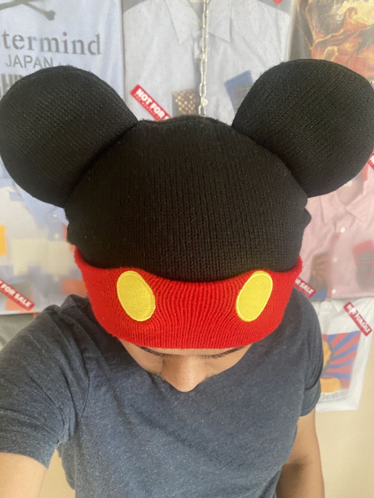 Disney Mouse Ear Beanie Like Comme Des Garcons Beanie Size ONE SIZE - 6 Thumbnail
